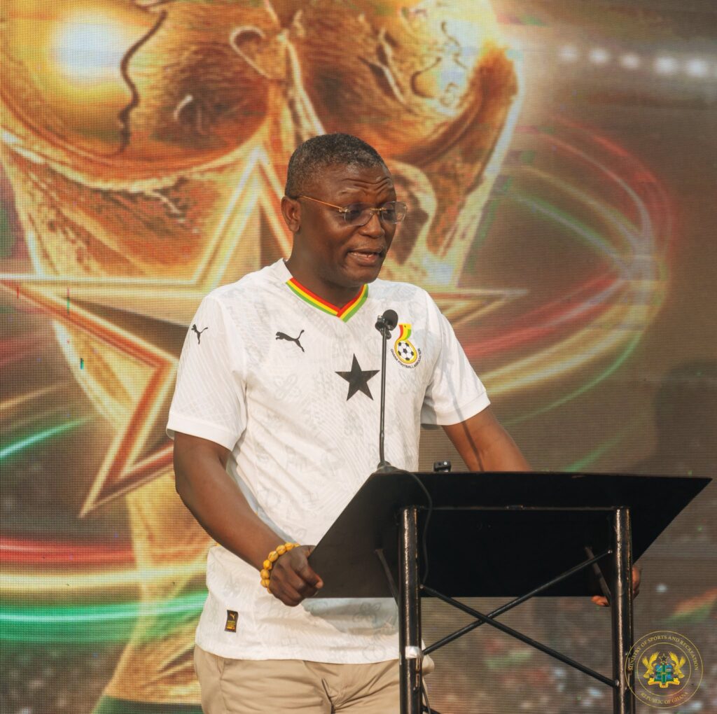 Sports Minister Kofi Adams