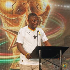 Sports Minister Kofi Adams