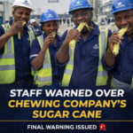 Staff at the Dangoté Sugar Refinery PLC are being Warned to stop Chewing the Company’s Sugar Cane meant to Produce Sugar